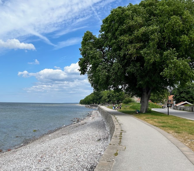 Visby Beach boardwalk
